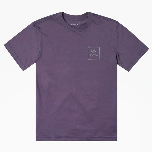 RVCA Other - RVCA Boys Segment Short Sleeve Graphic Tee Purple S/10